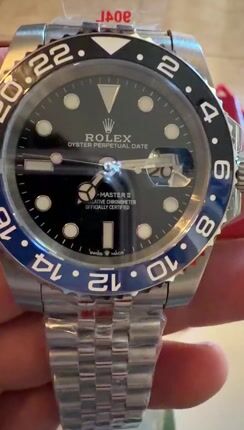 GMT-Master II BLNR Batman – Replica 3A – Automatic – Jubilee-thumb-1