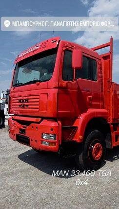 Γερανοί - Φορτηγά Με Γερανό MAN 2004 TGA 33.460 L 6x4 & PK 23002 Performance-thumb-1