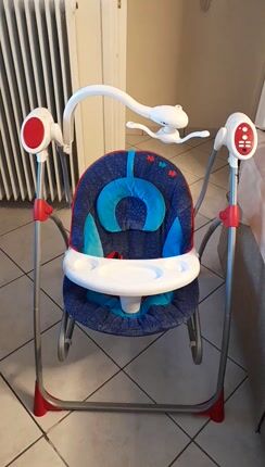 Bebe Stars Bella Vita Ηλεκτρικό Relax Μωρού Κούνια με Μουσική 2 σε 1 + Δώρα!!!-thumb-1