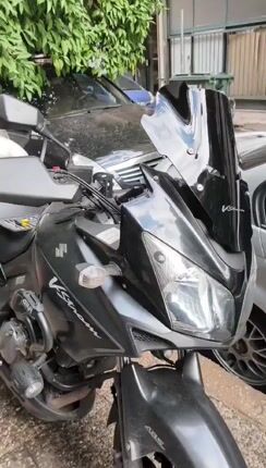 Ζελατίνα ( Ανεμοθώρακας / Παρμπίζ)  "Doom" ® για Suzuki V-STROM  650 & 1000 DL 2004-2013 από την MPF-GRIVAS - Άμεσα Διαθέσιμη-thumb-1