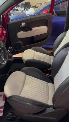 Fiat 500 2021 full extra Δερμάτινο σαλόνι-thumb-2