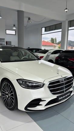 Mercedes-Benz S 350 2022 3.0 L V6 diesel Πανόραμα FULL EXTRA-thumb-1