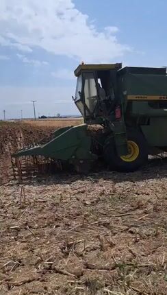 Θεριζοαλωνιστικές John Deere 1985 985 Η4  με Τρικουβέρτο και Καταστροφέα-thumb-2
