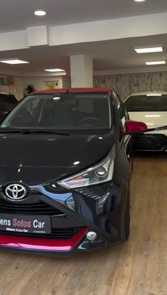 Toyota Aygo 2021 cabrio full extraa ένας ιδιοκτήτης δερμάτινο σαλόνι-thumb-2