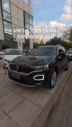 Volkswagen T-Roc 2021 1.5 TSI 150PS EXPERIENCE DIGITAL DSG7 AYTOMATO F1 NAVI-thumb-1