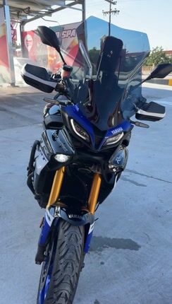 Yamaha Tracer 9 GT 2022 GT / Total black Blue Rims-thumb-1